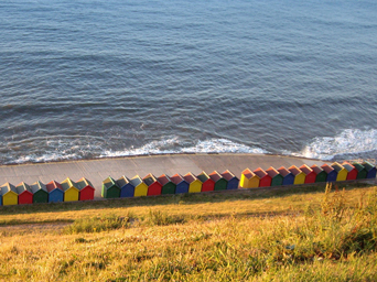 Whitby Beach Hut Photo