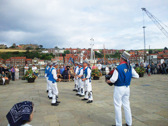 Morris
              Dancers at Whitby Folk Week Photo