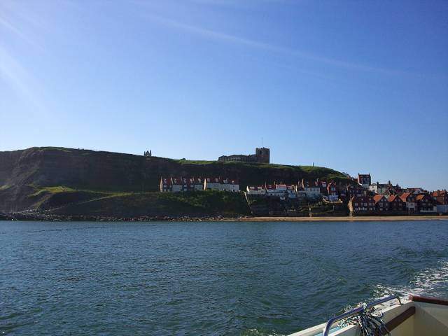 Whitby UK from the Sea photograph
