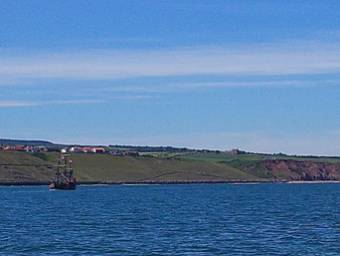 Whitby from the Sea Photo