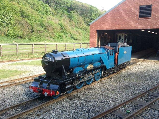 Photo of Saltburn Minature Railway locomotive