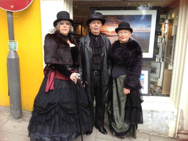 Photo of Gothic trio in Skinner Street