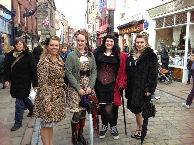 Photo of four ladies on Church Street