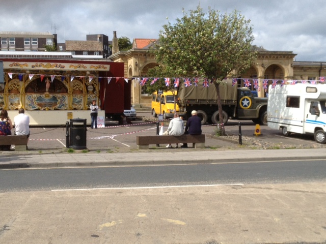 Photo of an old Wurlitzer Organ near the Railway Station Car Park